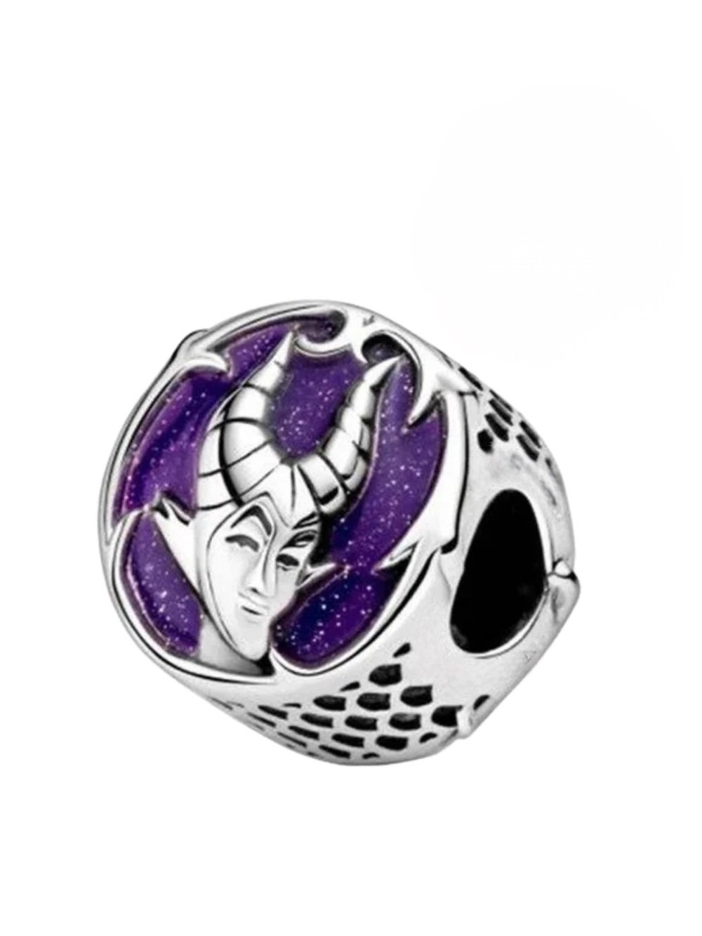 New Sterling Silver Maleficent Charm